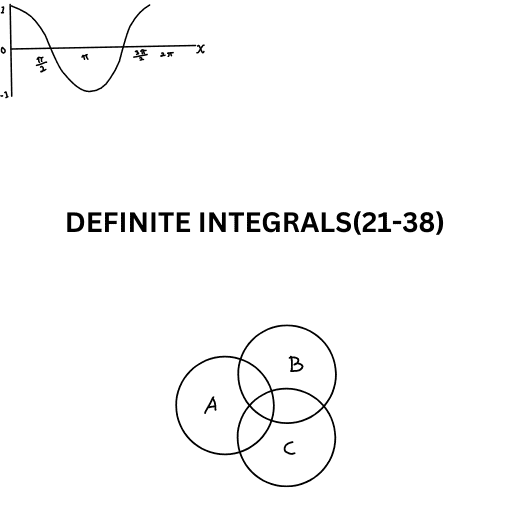 DEFINITE INTEGRALS(21-38)